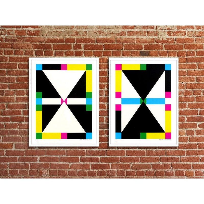 4 Shapes in 6 Colors - Color Rotation 2 | Erin D. Garcia | Poster Child ...