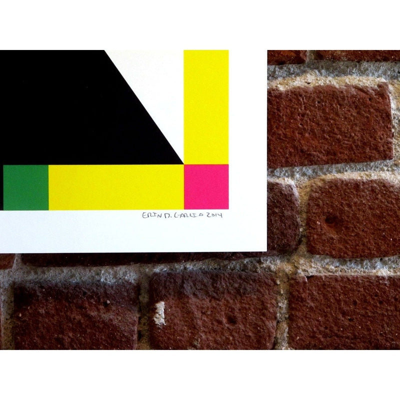 4 Shapes in 6 Colors - Color Rotation 2 by Erin D. Garcia | Print | Poster Child Prints