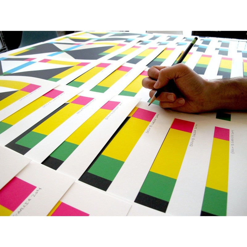 4 Shapes in 6 Colors - Color Rotation 2 | Erin D. Garcia | Poster Child ...