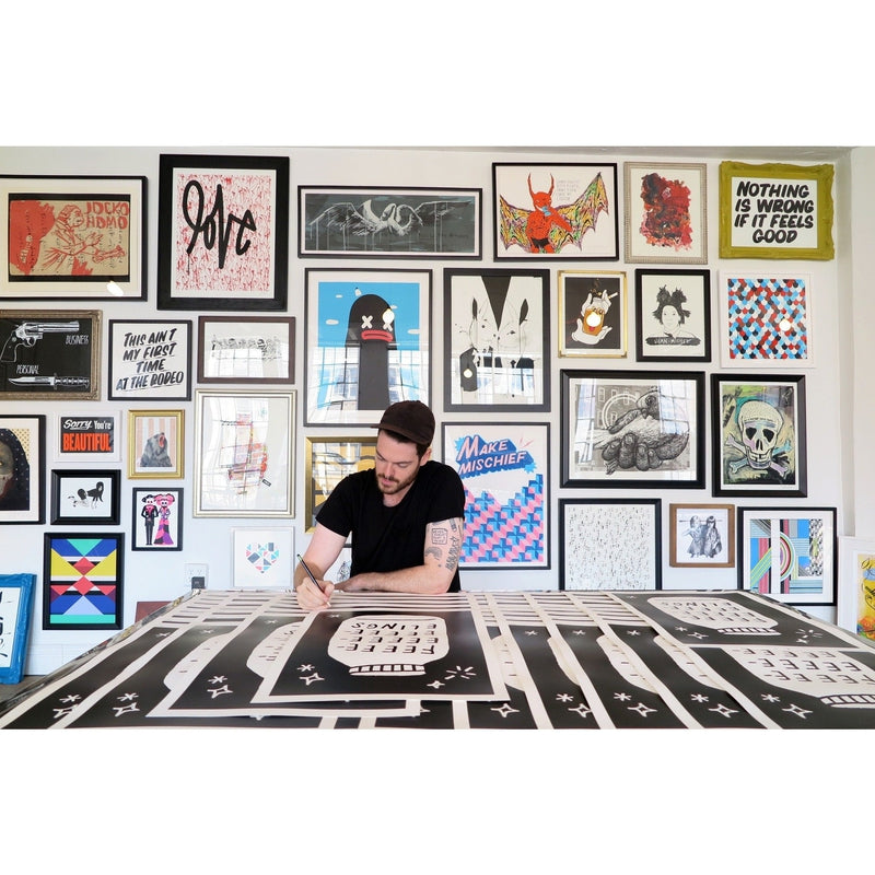 Bottled Up Feelings by Adam J. Kurtz | Print | Poster Child Prints