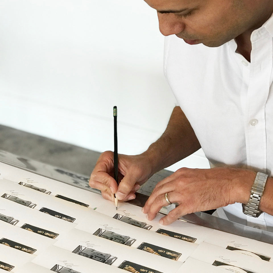 Vintage 45s by Greg Foley | Print | Poster Child Prints