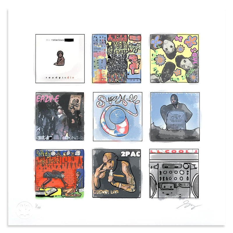 Golden Era Hip Hop by Greg Foley | Print | Poster Child Prints
