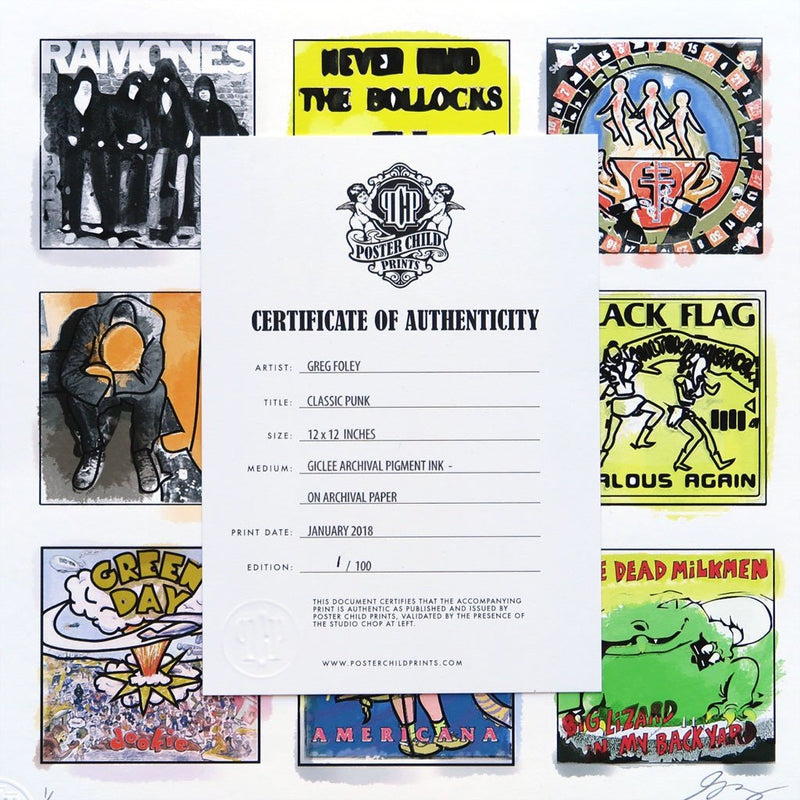 Classic Punk by Greg Foley | Print | Poster Child Prints