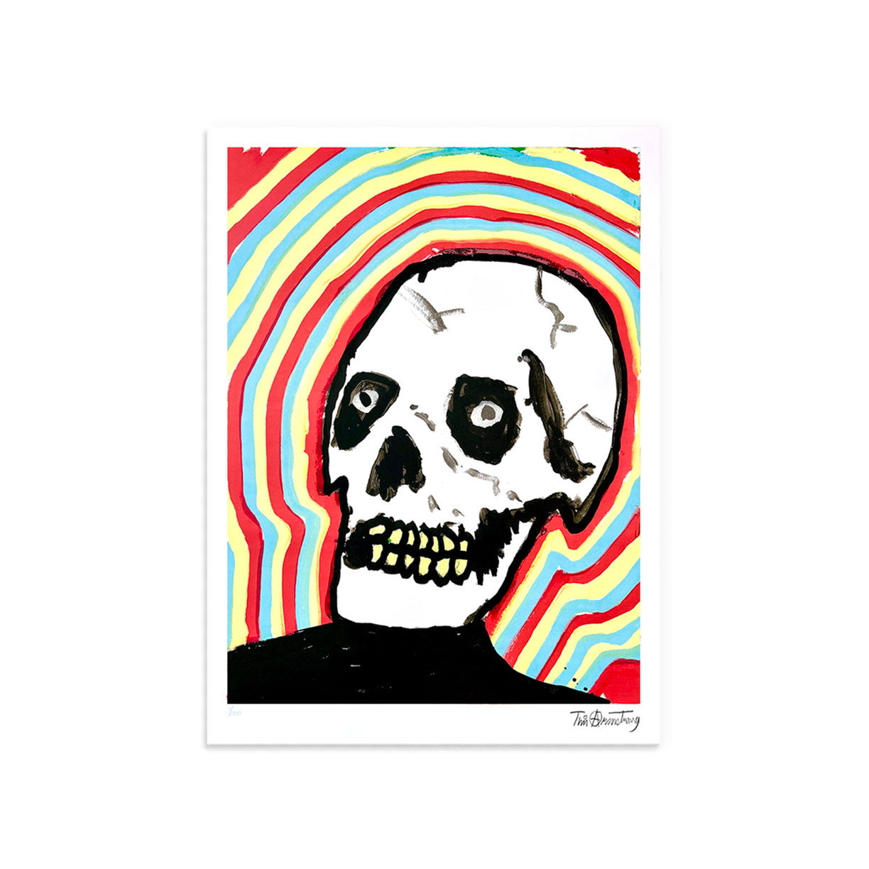 Holiday Skull by Tim Armstrong Limited Edition Print