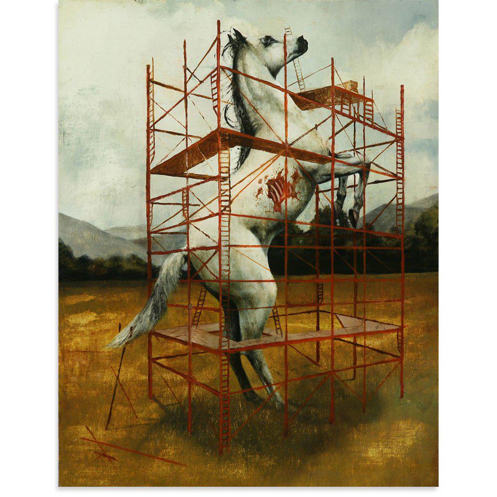 The Equine Construction by Kevin E. Taylor | Print | Poster Child Prints