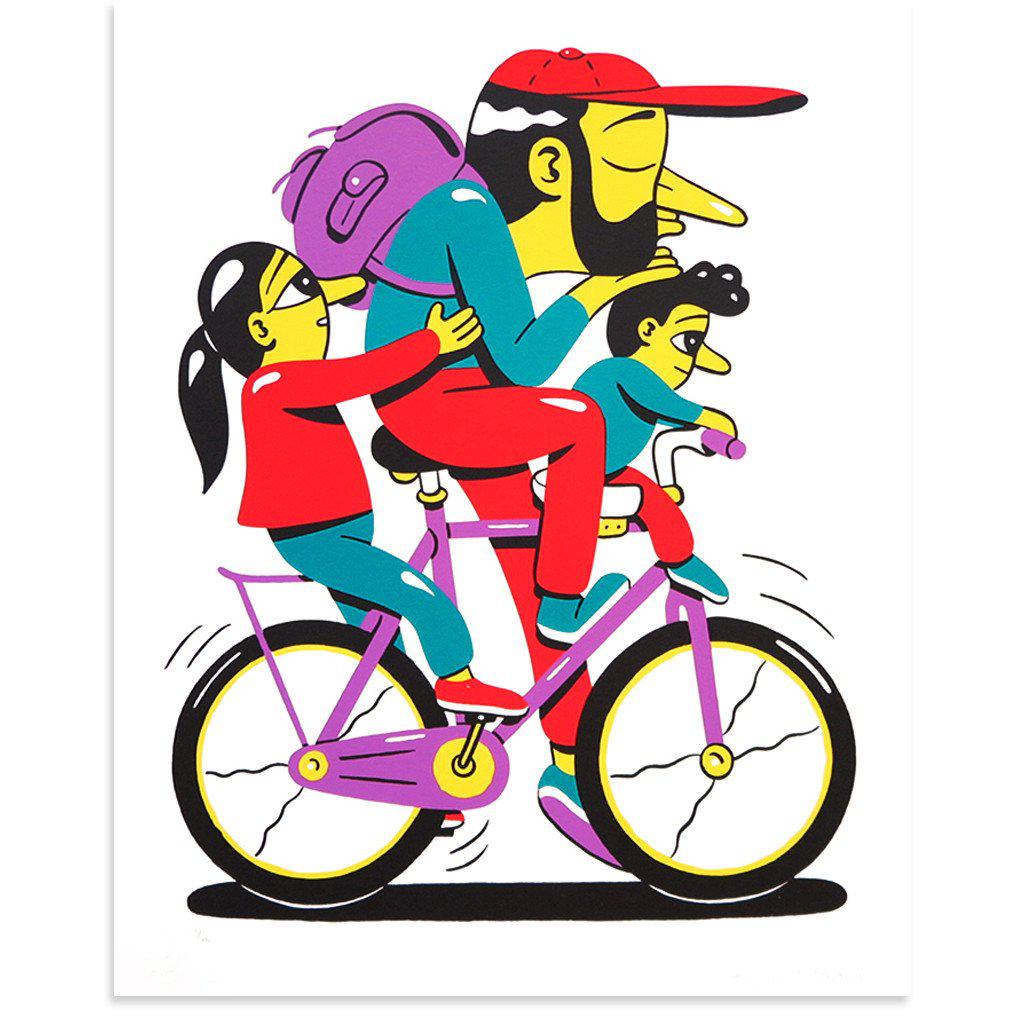 Look Kids No Hands by HuskMitNavn | Print | Poster Child Prints