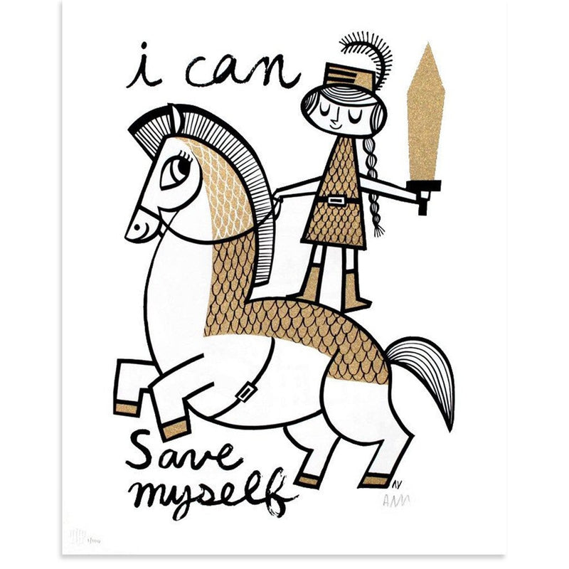 I Can Save Myself by Amanda Visell | Print | Poster Child Prints