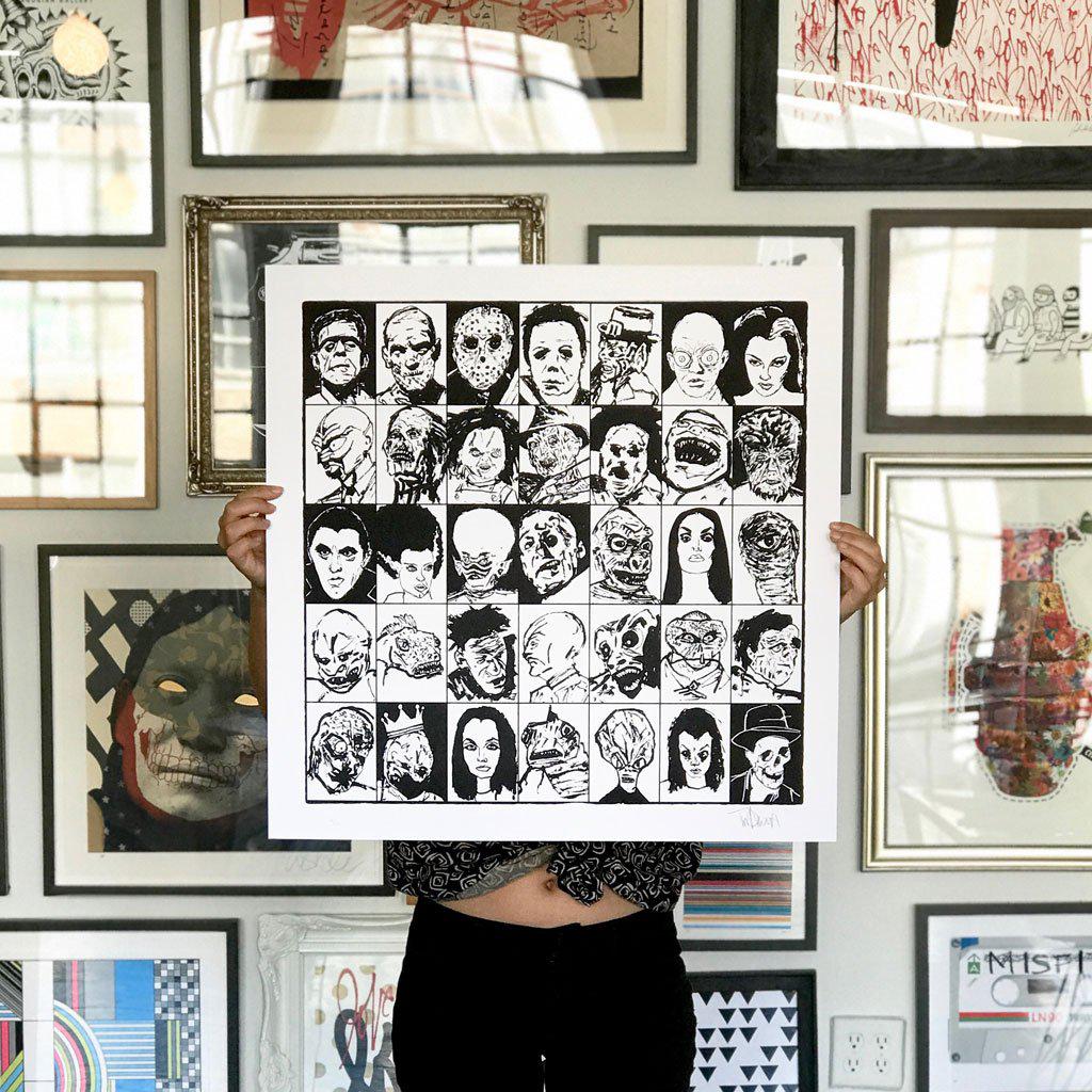 Monster Mugshots by Tim Armstrong | Archive | Poster Child Prints