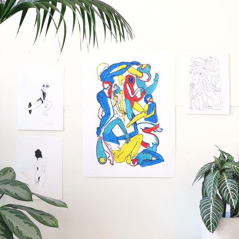 Entanglement by Blanda | Print | Poster Child Prints