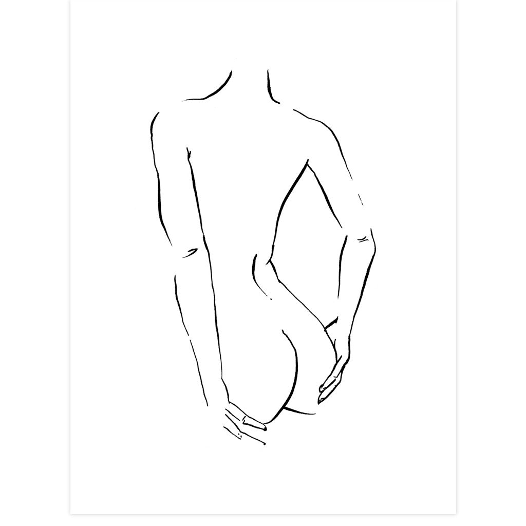 Nude Turned by Jimmy Thompson | Print | Poster Child Prints