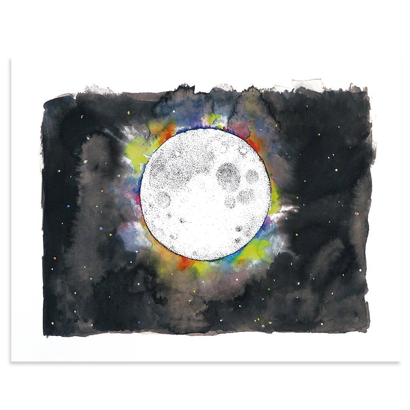 Full Moon by Kim Krans (The Wild Unknown) | Print | Poster Child Prints