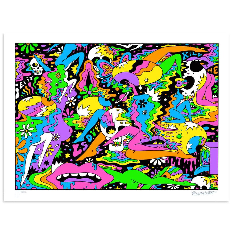 L.S.D.U.F.O. by Oliver Hibert | Print | Poster Child Prints
