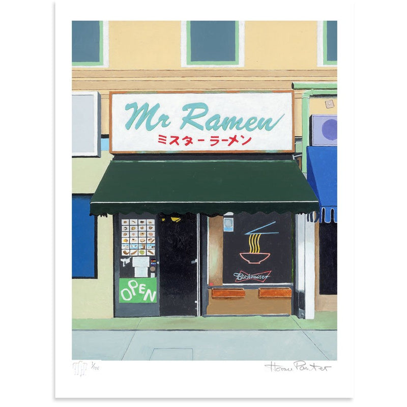 Mr. Ramen by Horace Panter | Print | Poster Child Prints
