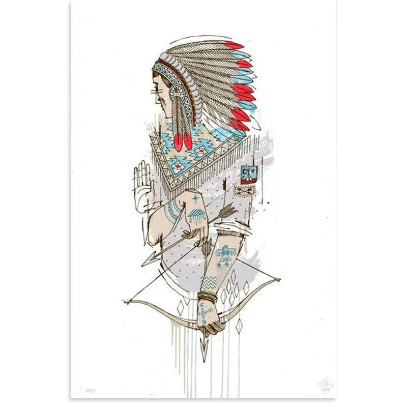 Native AE/18 by Word To Mother | Artist Edition | Poster Child Prints