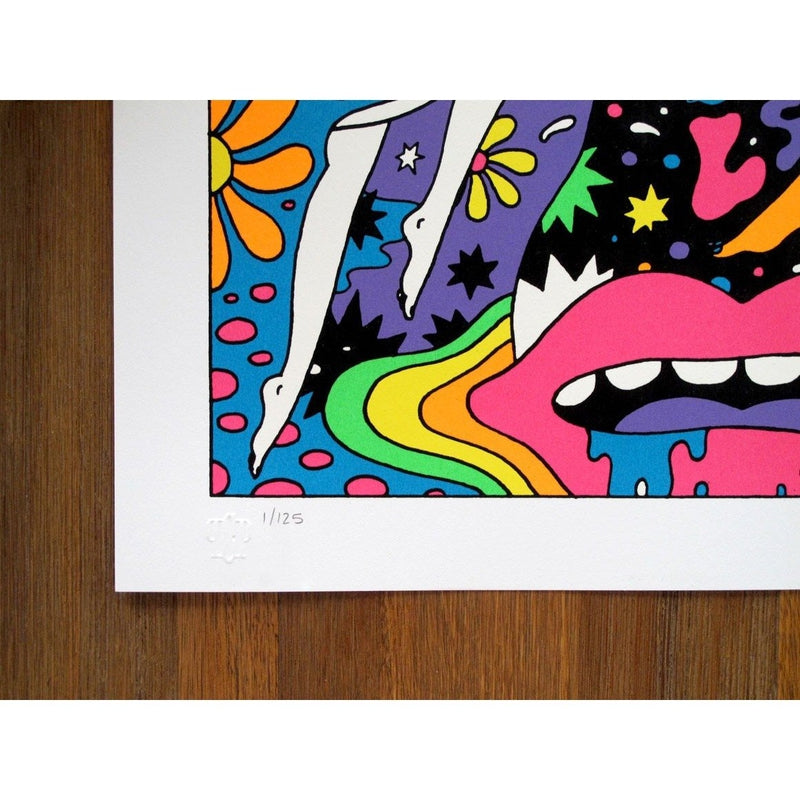 L.S.D.U.F.O. by Oliver Hibert | Print | Poster Child Prints