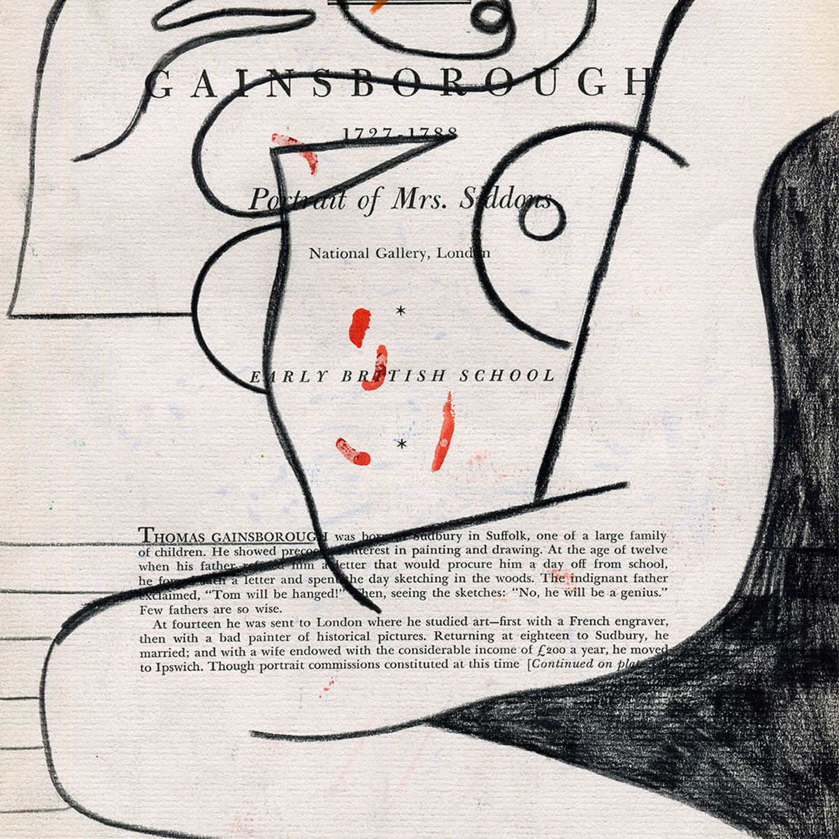 Gainsborough by Jessalyn Brooks-Original Artwork-Poster Child Prints