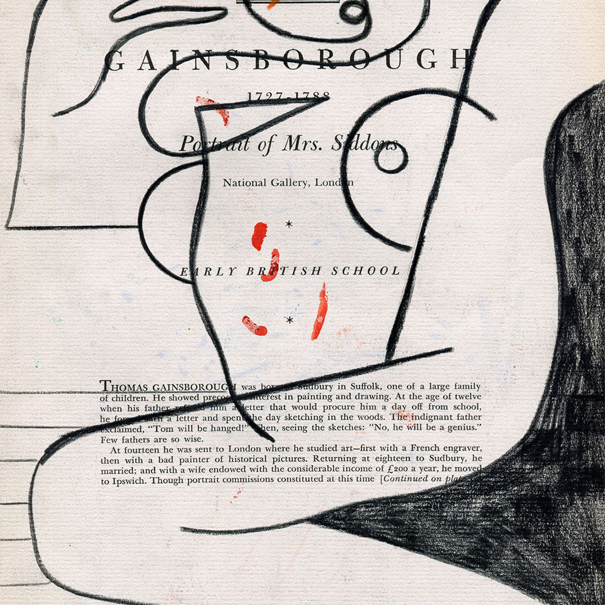 Gainsborough by Jessalyn Brooks-Original Artwork-Poster Child Prints