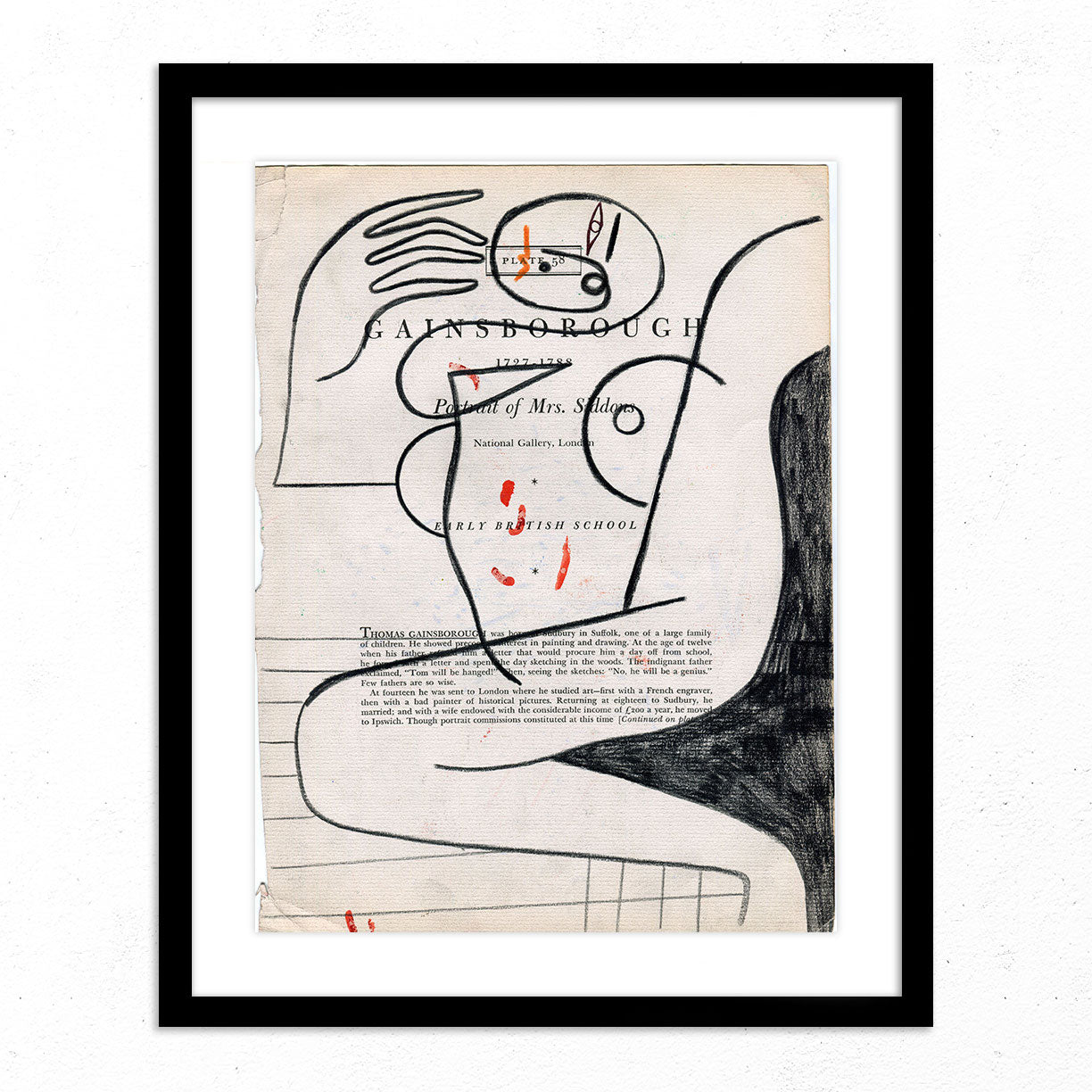 Gainsborough by Jessalyn Brooks-Original Artwork-Poster Child Prints