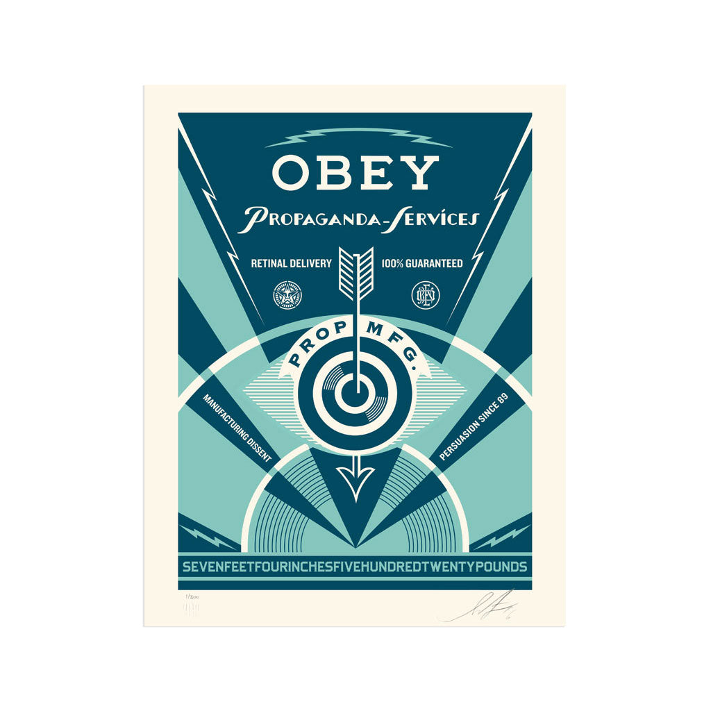 OBEY Paint It Black Series by Shepard Fairey | Archive | Poster Child Prints