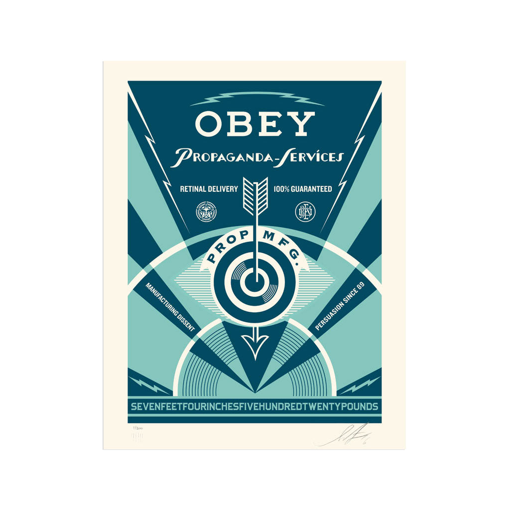 OBEY Paint It Black Series by Shepard Fairey | Archive | Poster Child Prints