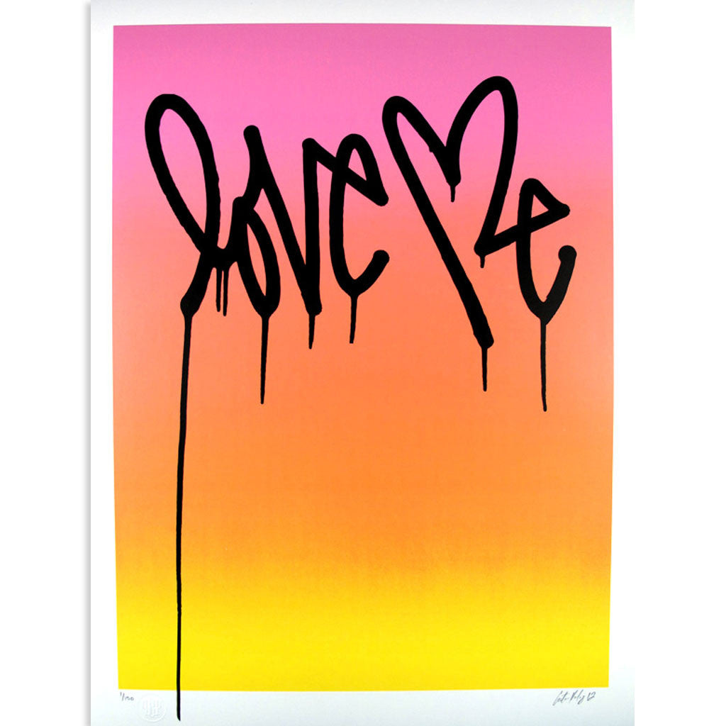 Love Me, Party Day by Curtis Kulig | Archive | Poster Child Prints