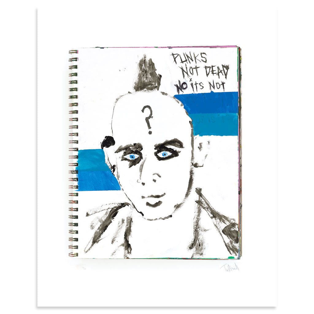 Punks Not Dead, No It's Not by Tim Armstrong | Archive | Poster Child Prints