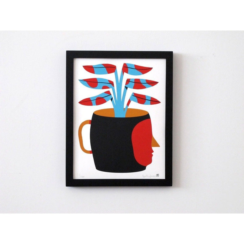 Painted Vase 1 by Agostino Iacurci | Archive | Poster Child Prints
