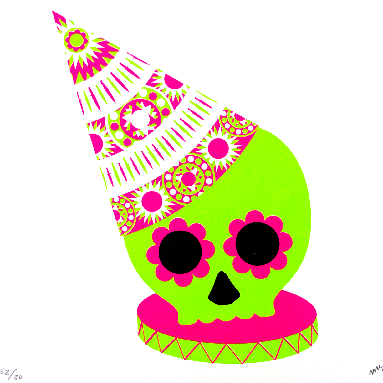 Party Skull by Matt Goldman-Archive-Poster Child Prints