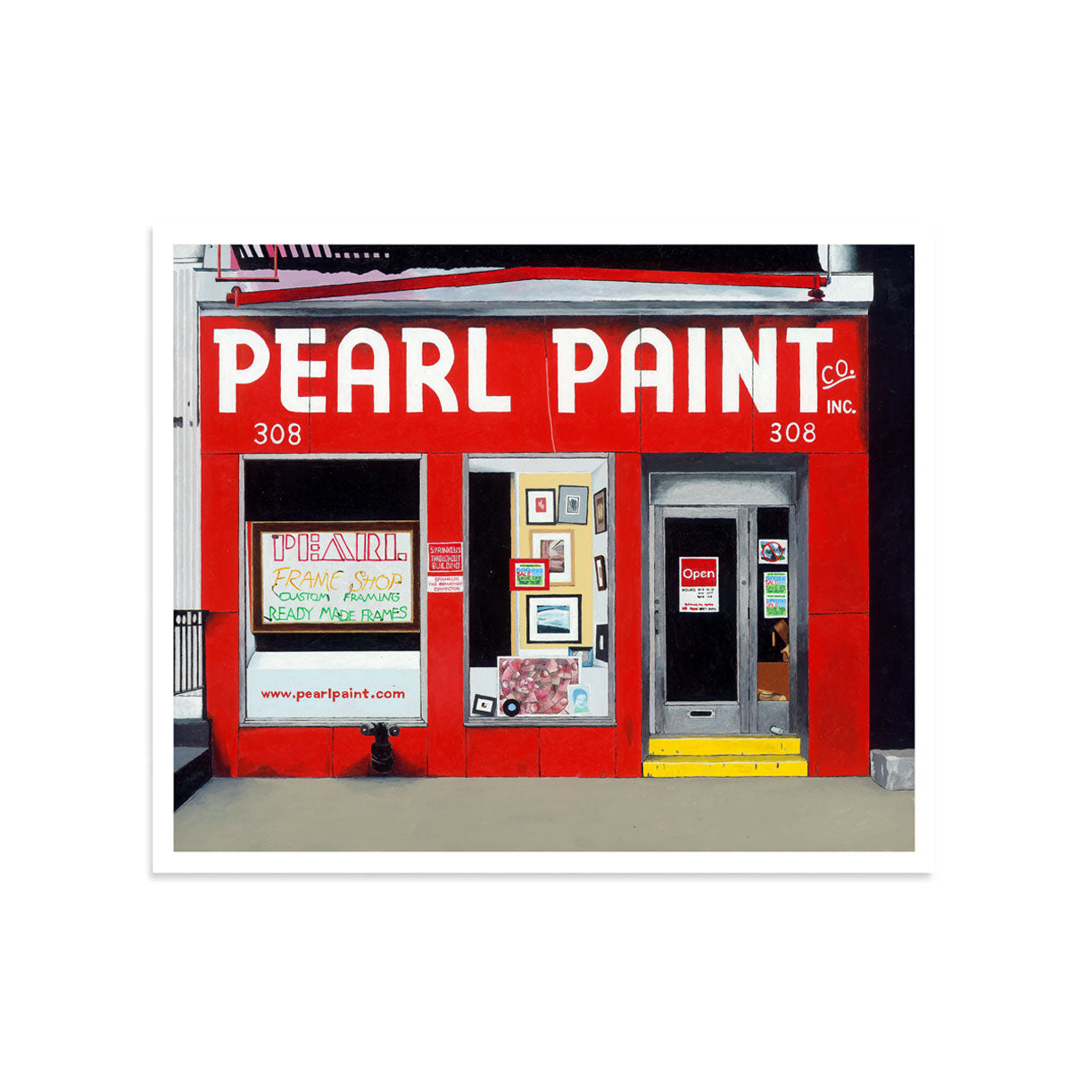 Pearl Paint | Giclee | Limited Edition Prints | Storefront Series