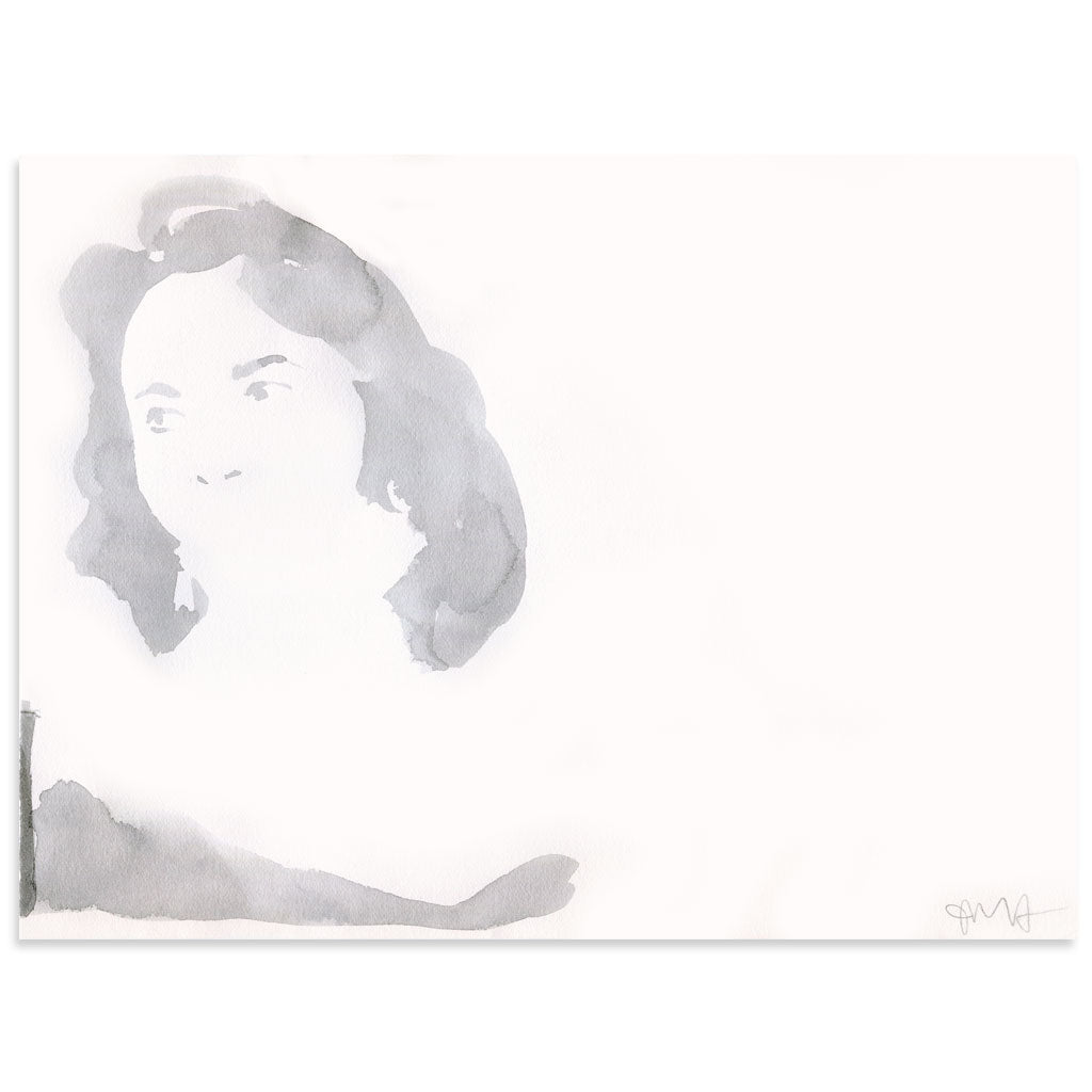 Portrait Study II by Jimmy Thompson | Original Artwork | Poster Child Prints