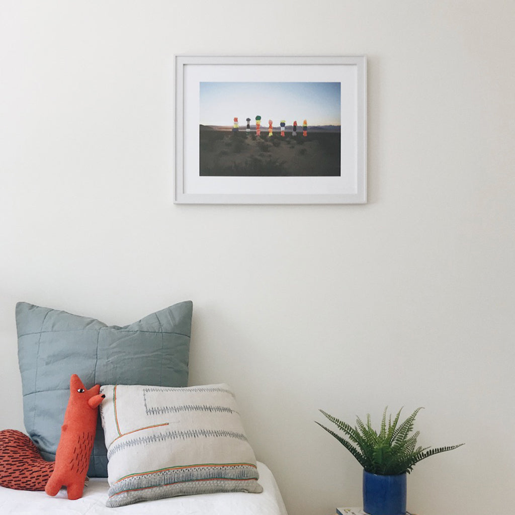 Seven Magic Mountains by Winnie Au | Print | Poster Child Prints