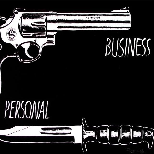 Business/Personal, Next Level by Ramsey Dau | Print | Poster Child Prints