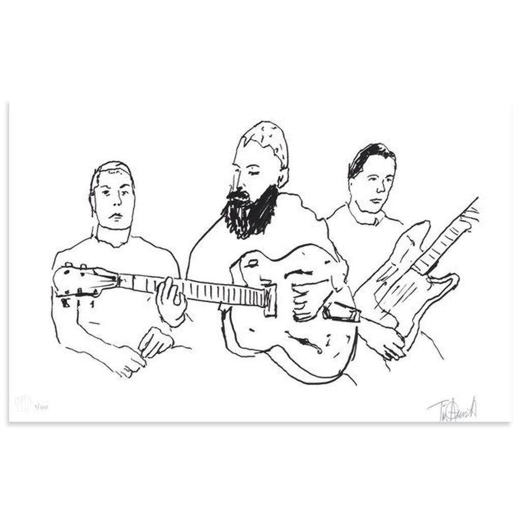 Rancid In The Studio by Tim Armstrong | Archive | Poster Child Prints