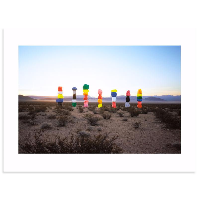 Seven Magic Mountains by Winnie Au | Print | Poster Child Prints