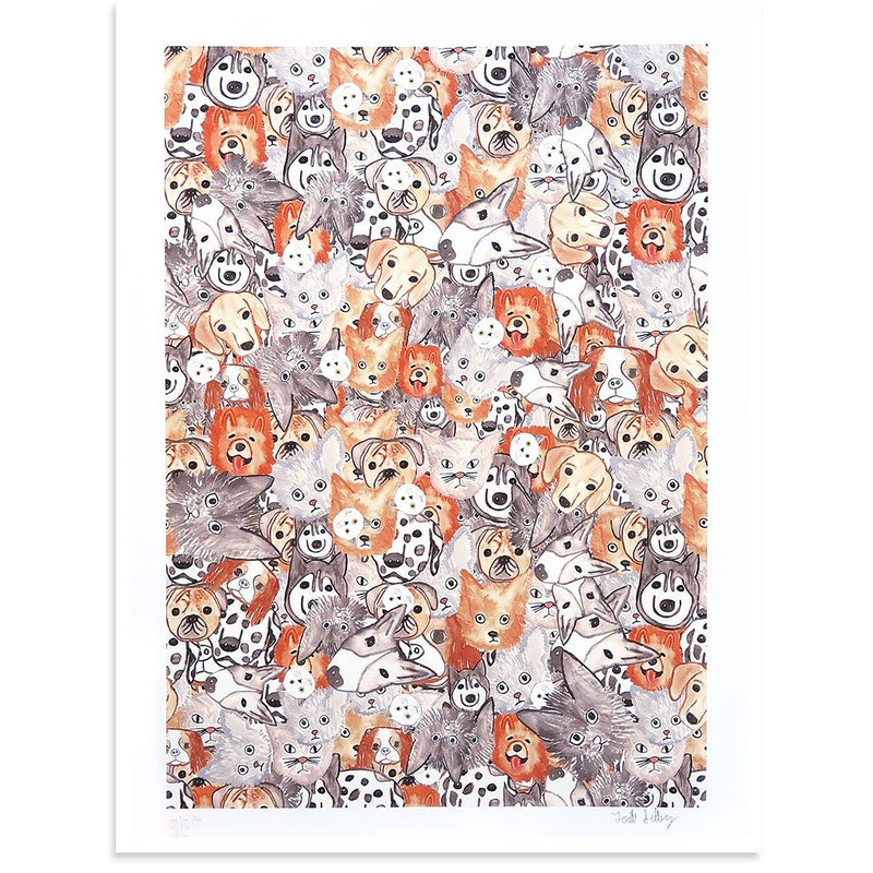 The Selby's Kitties and Doggies by Todd Selby | Print | Poster Child Prints