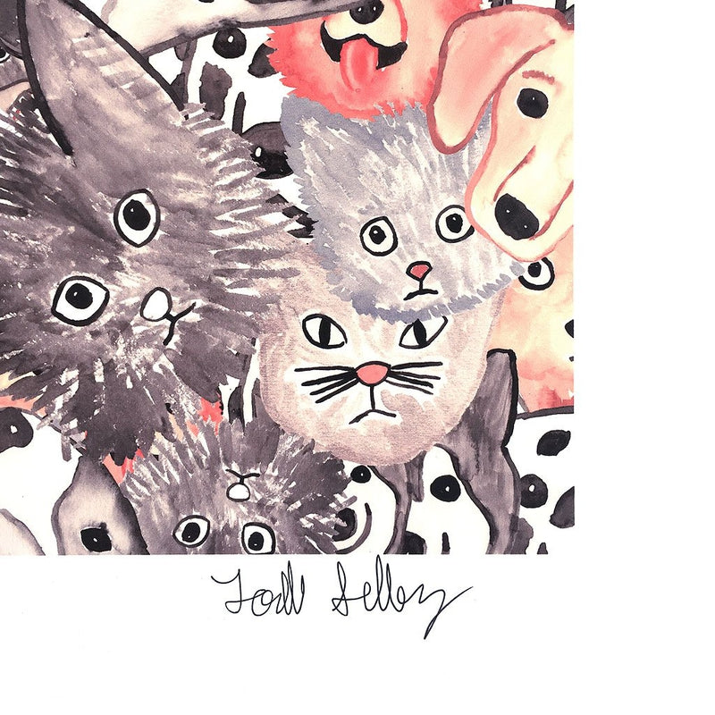 The Selby's Kitties and Doggies by Todd Selby | Print | Poster Child Prints