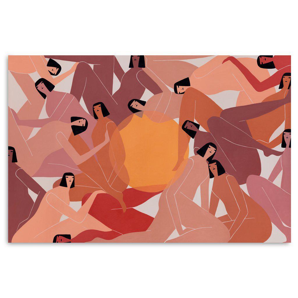 The Sun is Between Us, Framed by Designer Vault-Limited Edition-Poster Child Prints