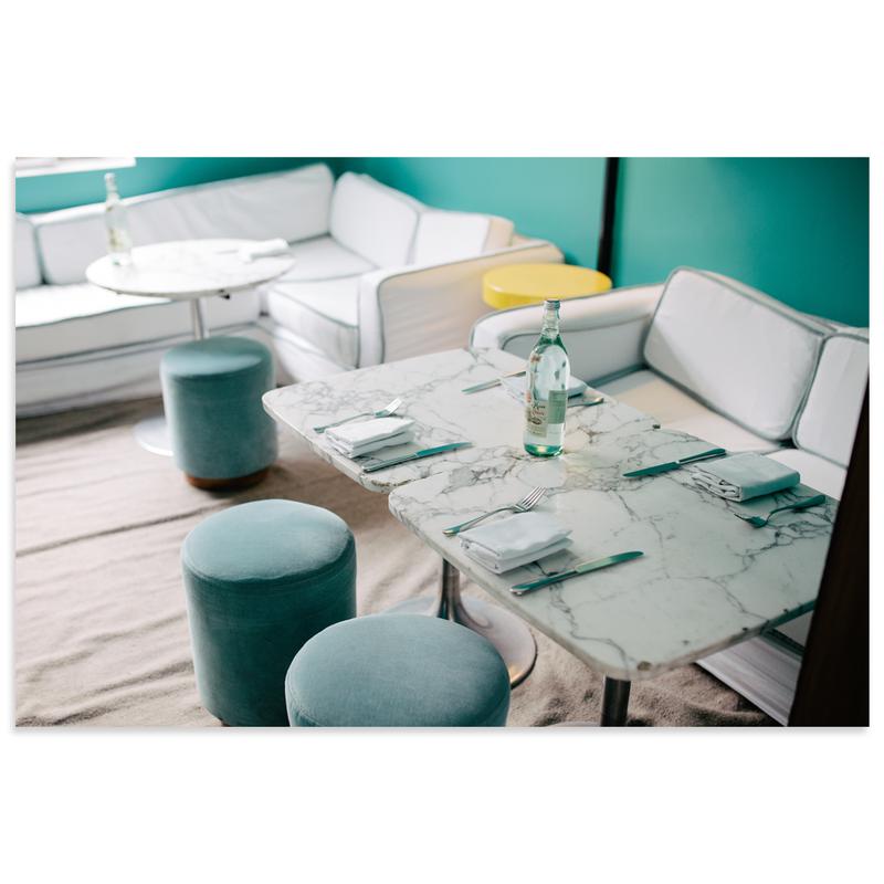 Turquoise Space by Karl Hab | Print | Poster Child Prints