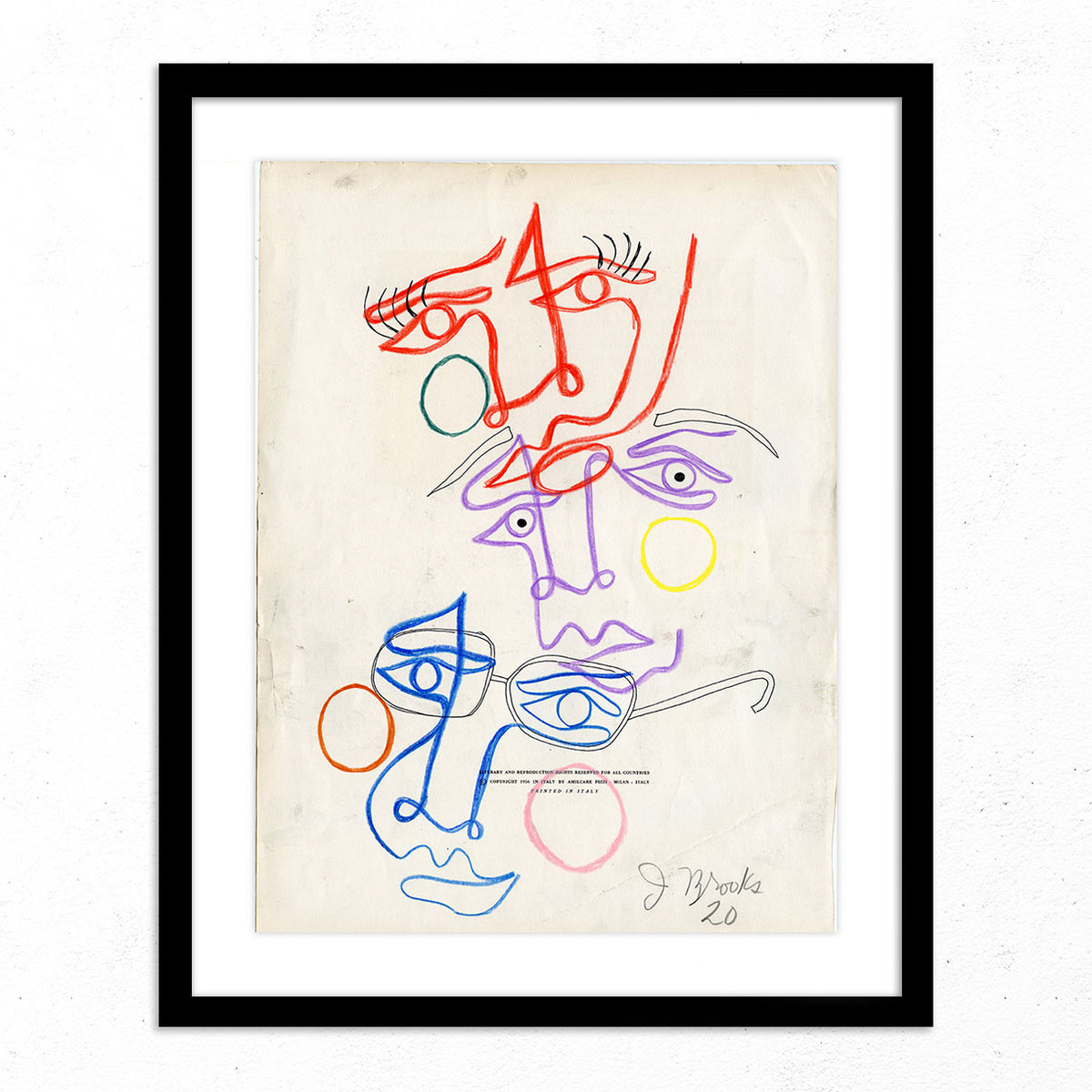 Untitled 09 by Jessalyn Brooks-Original Artwork-Poster Child Prints