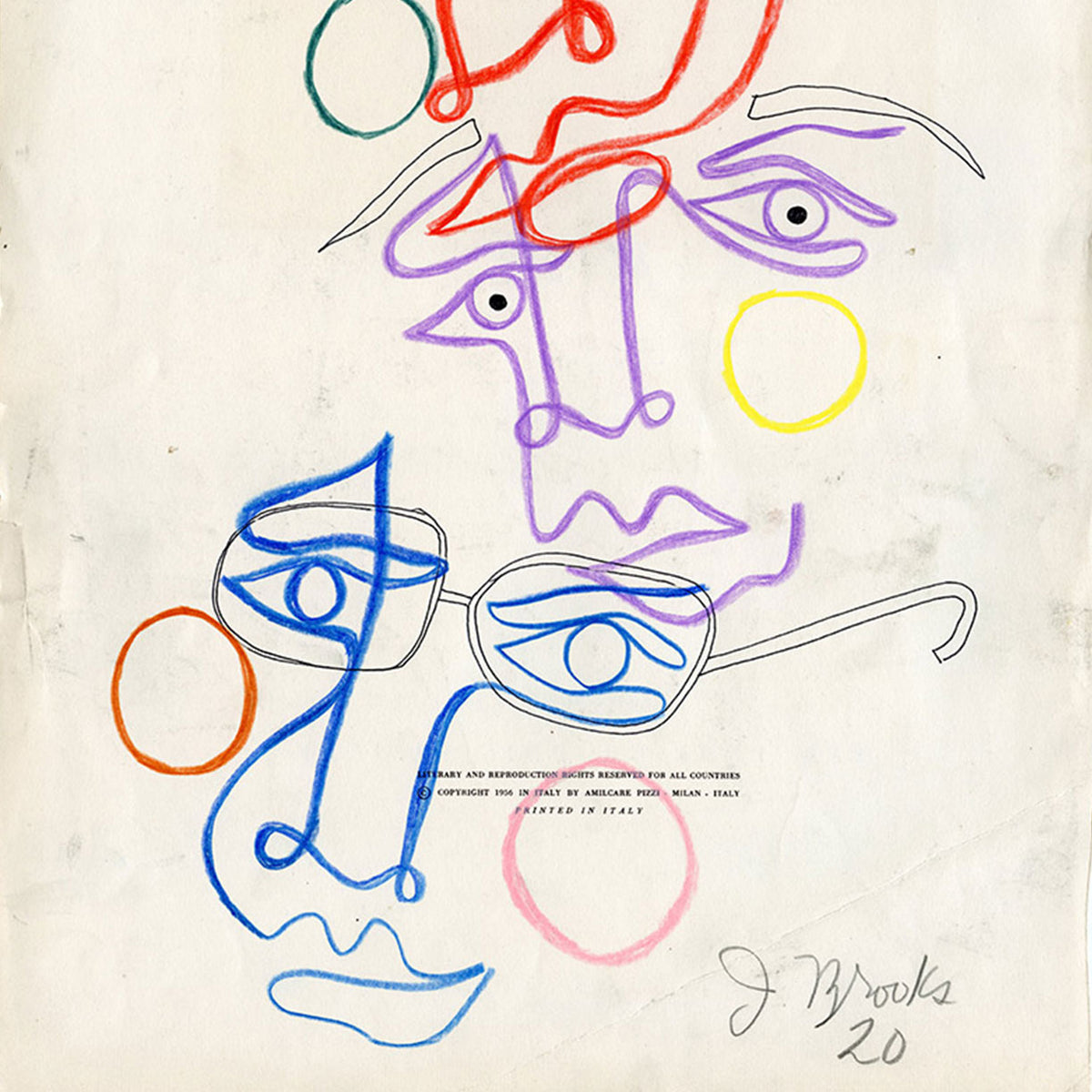 Untitled 09 by Jessalyn Brooks-Original Artwork-Poster Child Prints