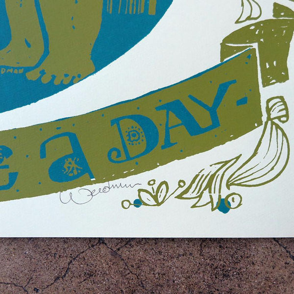 Apple a Day | Signed David Weidman Silkscreen, Limited Ed