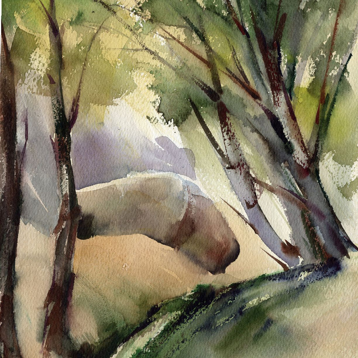 Beyond Woods by Found Art-Found Art-Poster Child Prints