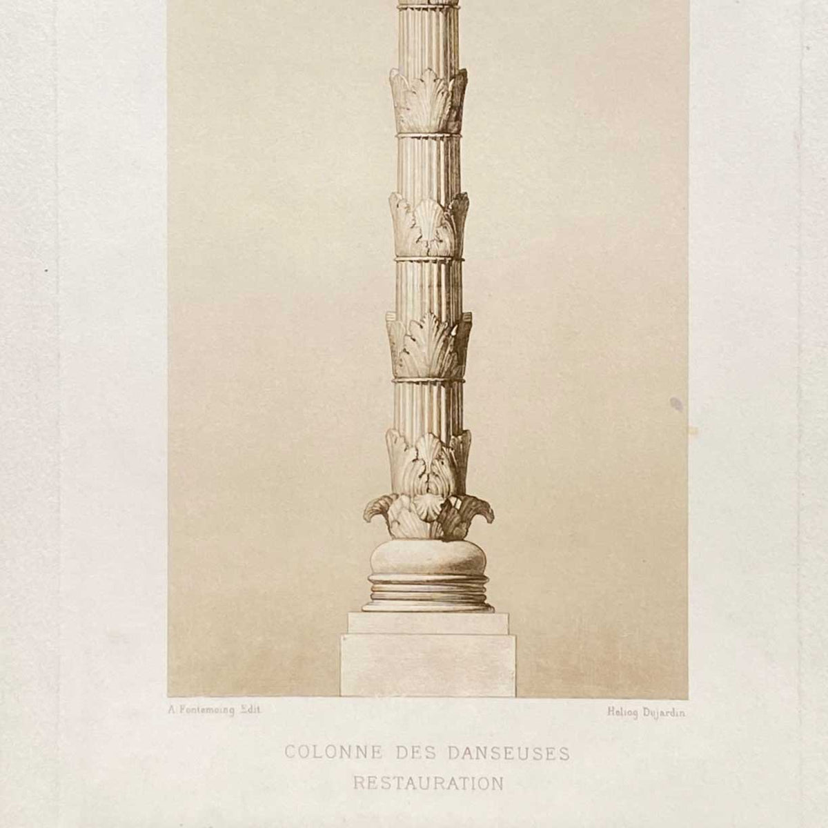 Colonne des Danseuses by Found Art-Found Art-Poster Child Prints