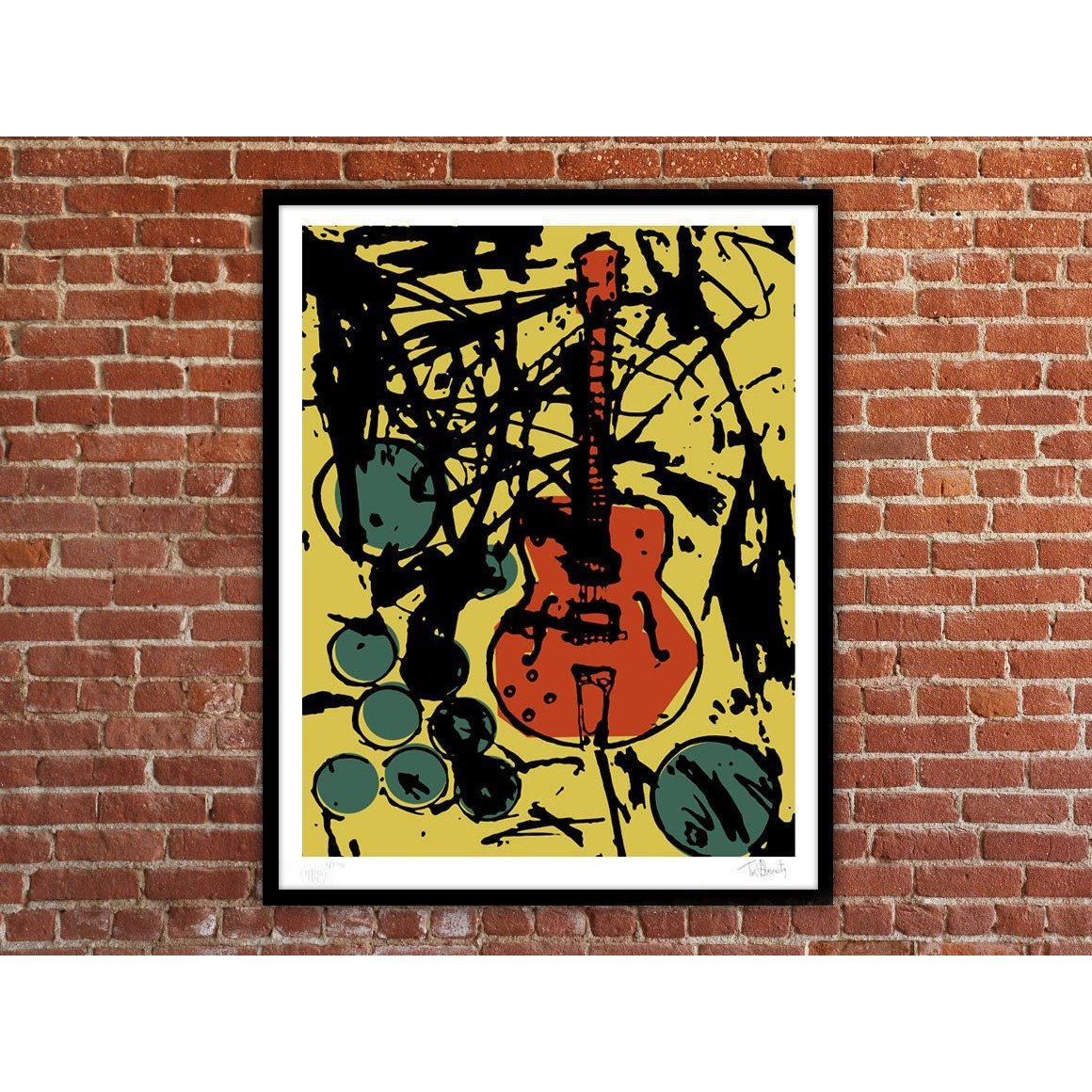 My Country Club Guitar by Tim Armstrong | Archive | Poster Child Prints