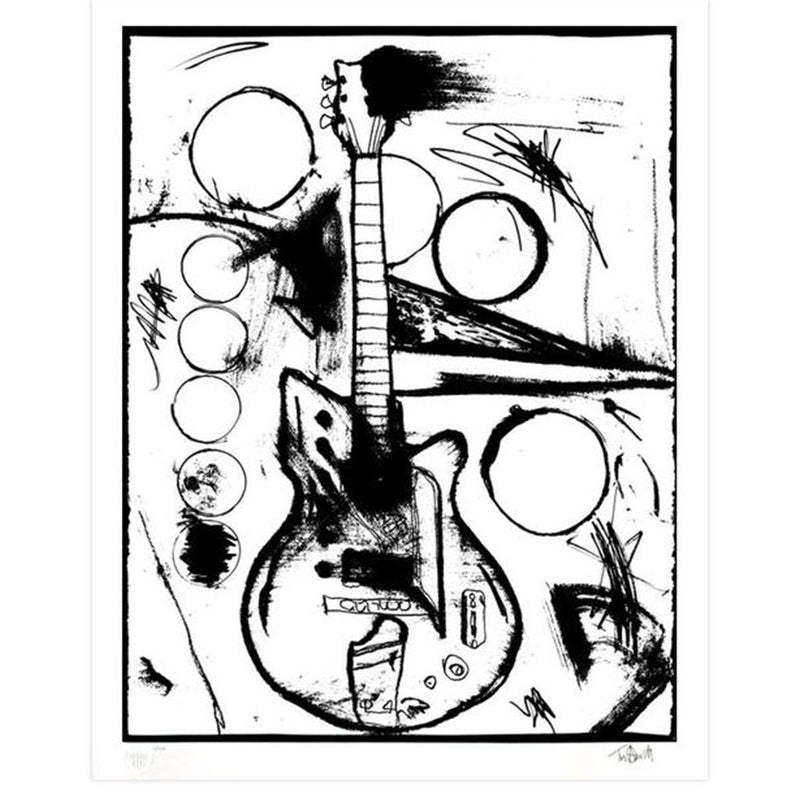 Vera&#39;s Guitar, B&amp;W by Tim Armstrong | Archive | Poster Child Prints