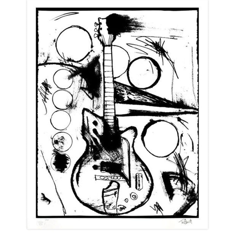 Vera's Guitar, B&W by Tim Armstrong | Archive | Poster Child Prints