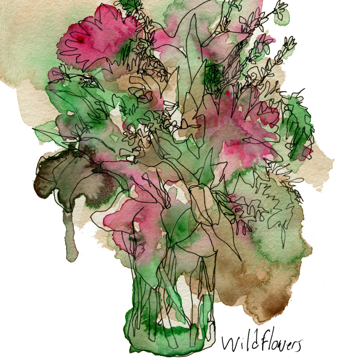 Wildflowers by Hannah Hooper-Giclée Print-Poster Child Prints