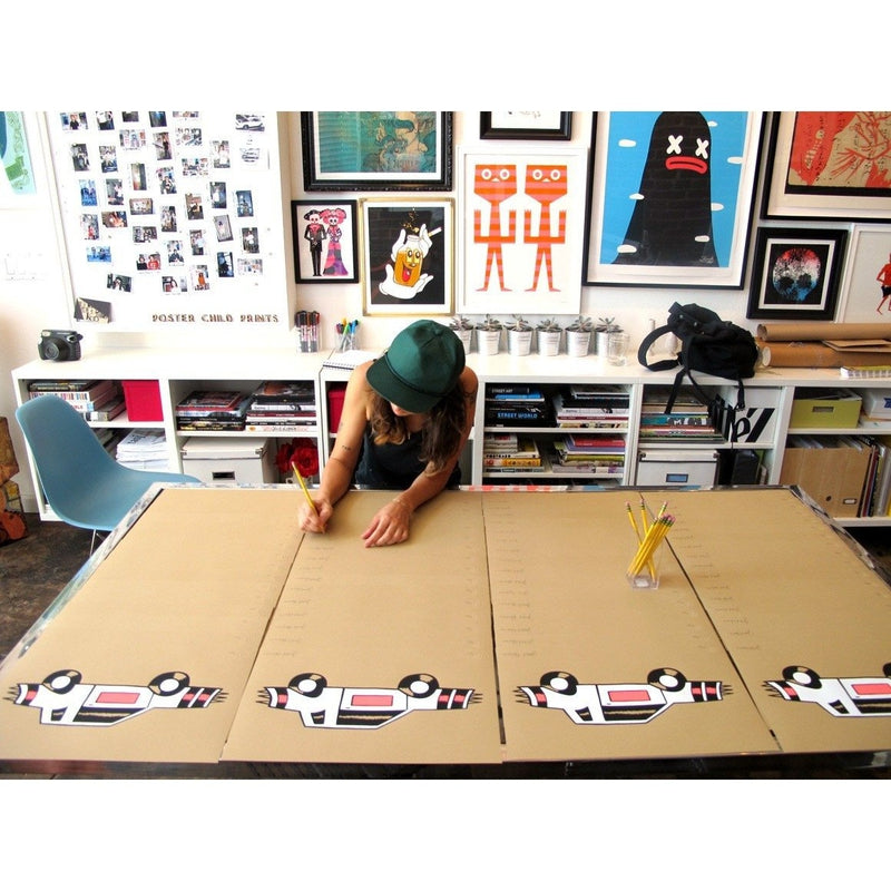 Yor Car by Jesse Spears | Print | Poster Child Prints