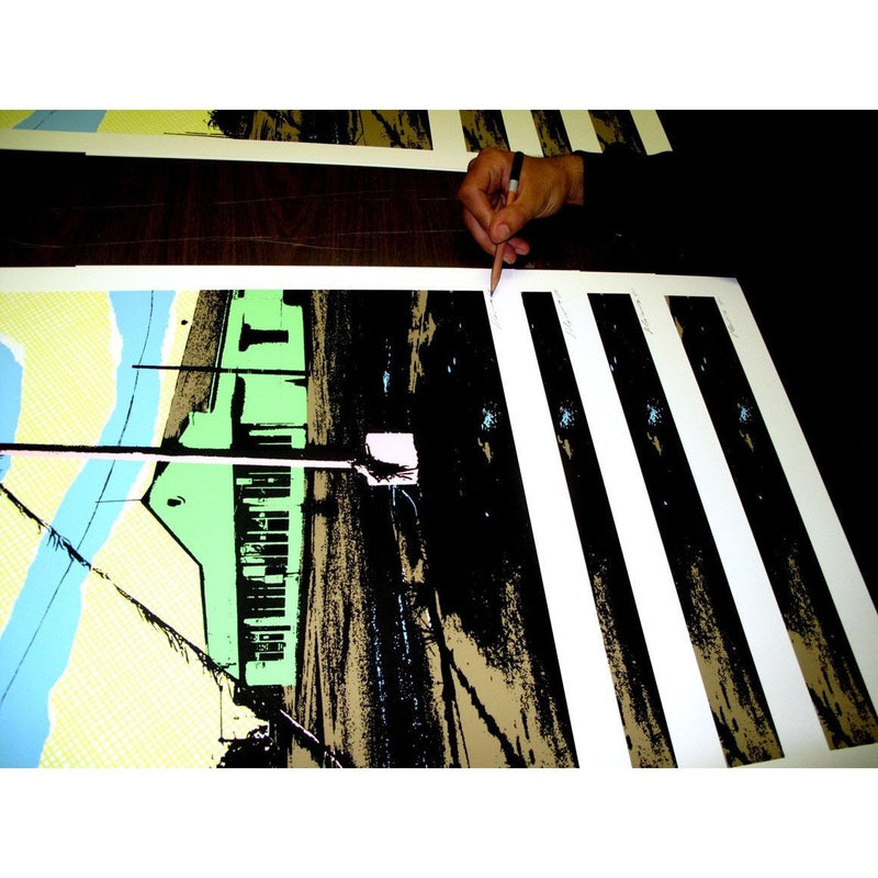 Celebration of Broken Lights by Rocky Grimes | Archive | Poster Child Prints