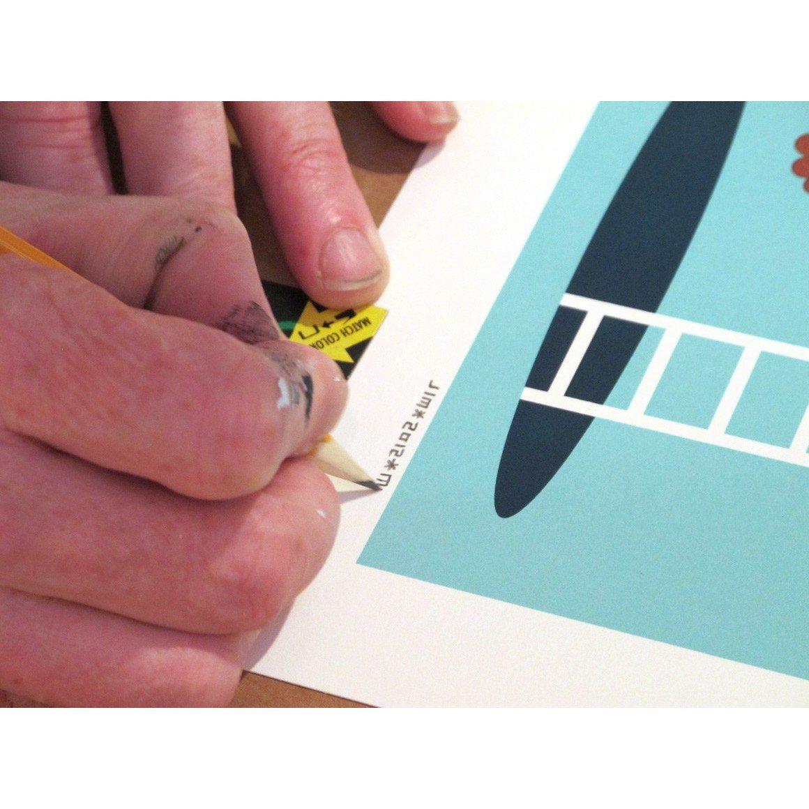 Two Face by Jim Houser | Archive | Poster Child Prints